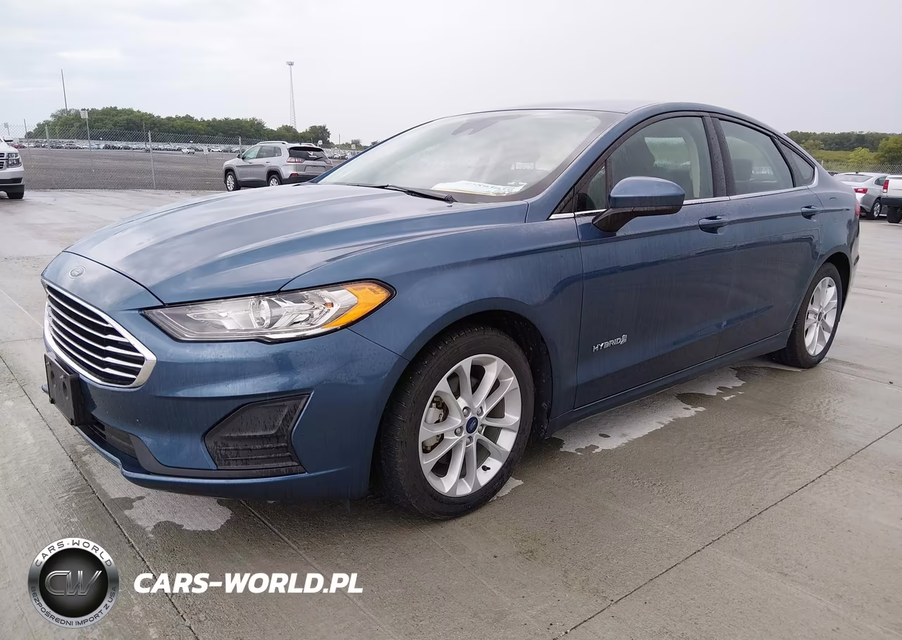 2019 Ford Fusion Hybrid Se VIN:3FA6P0LU9KR136401 - 2