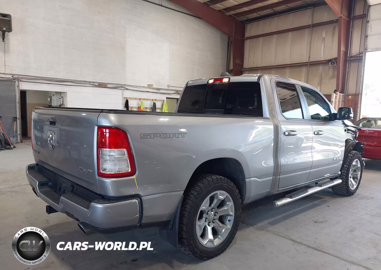 2021 Ram 1500 Big Horn 4X4 6'4 Box VIN:1C6SRFBM7MN831948 - 4