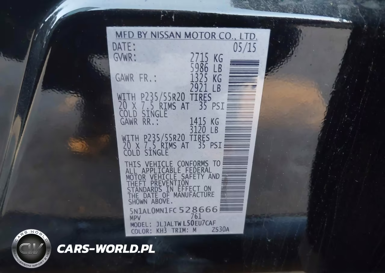 2015 Infiniti Qx60 VIN:5N1AL0MN1FC528666 - 9