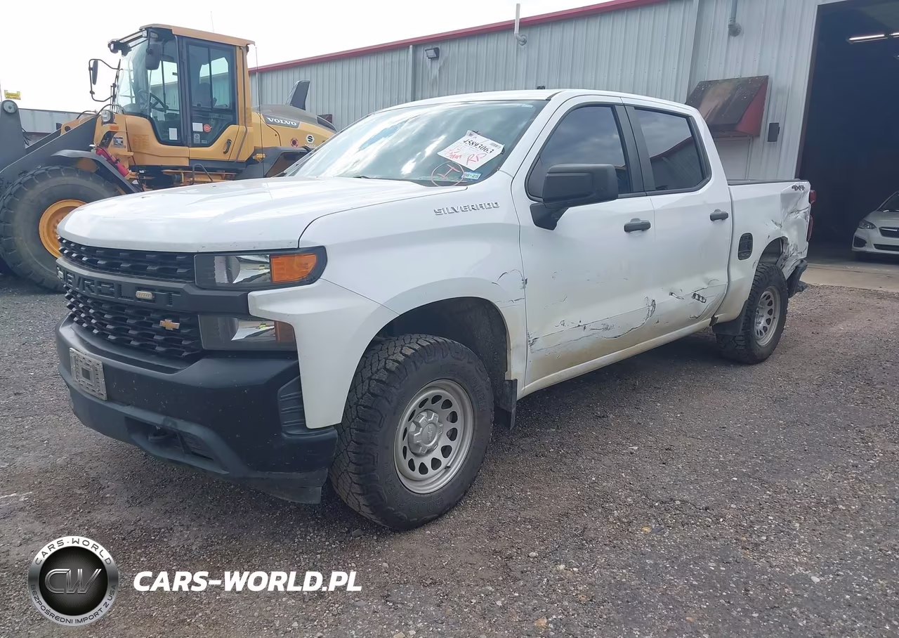 2019 Chevrolet Silverado 1500 Work Truck VIN:1GCUYAEF2KZ169576 - 2