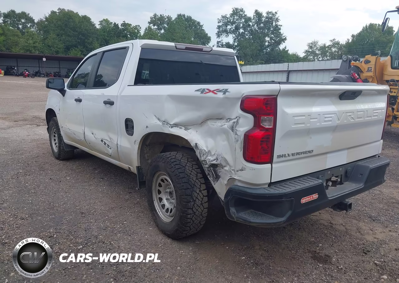 2019 Chevrolet Silverado 1500 Work Truck VIN:1GCUYAEF2KZ169576 - 3