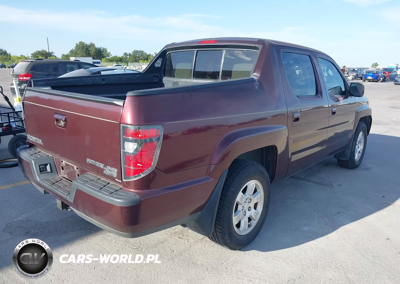 2013 Honda Ridgeline Rts VIN:5FPYK1F47DB002162 - 4