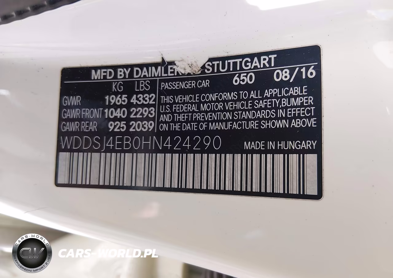 2017 Mercedes-Benz Cla 250 VIN:WDDSJ4EB0HN424290 - 9
