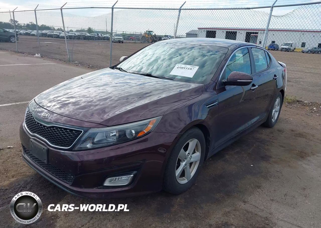 2014 Kia Optima Lx VIN:5XXGM4A77EG266790 - 2
