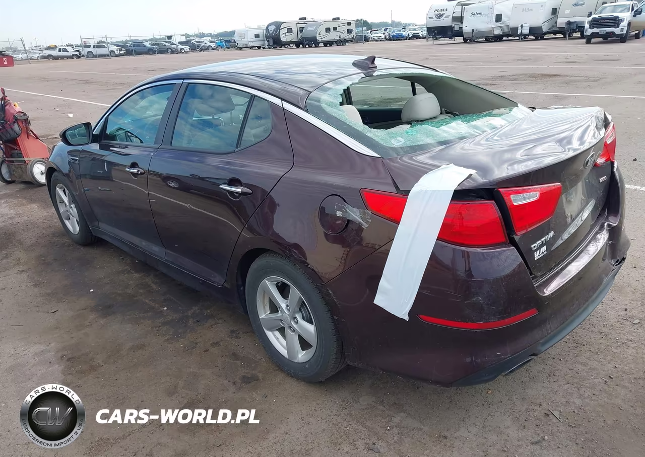 2014 Kia Optima Lx VIN:5XXGM4A77EG266790 - 3