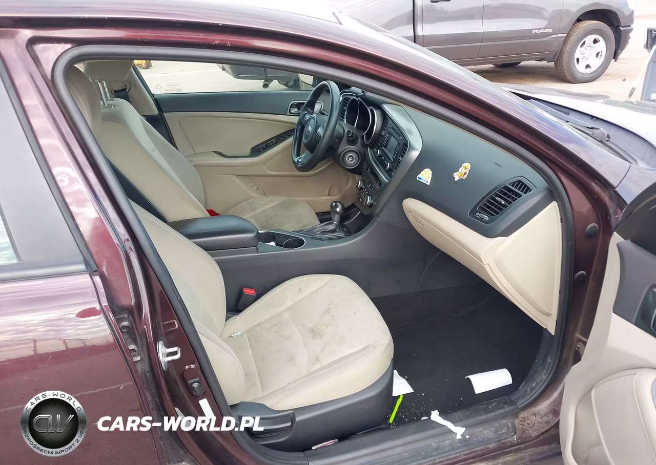 2014 Kia Optima Lx VIN:5XXGM4A77EG266790 - 5