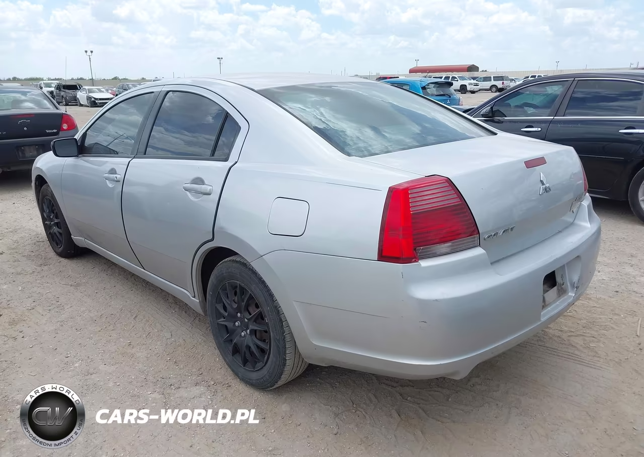 2007 Mitsubishi Galant Es-Se VIN:4A3AB36F87E083683 - 3