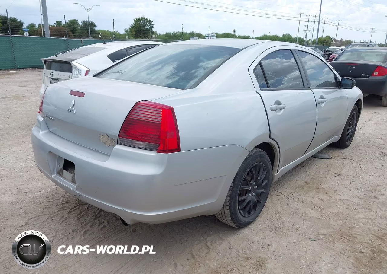 2007 Mitsubishi Galant Es-Se VIN:4A3AB36F87E083683 - 4