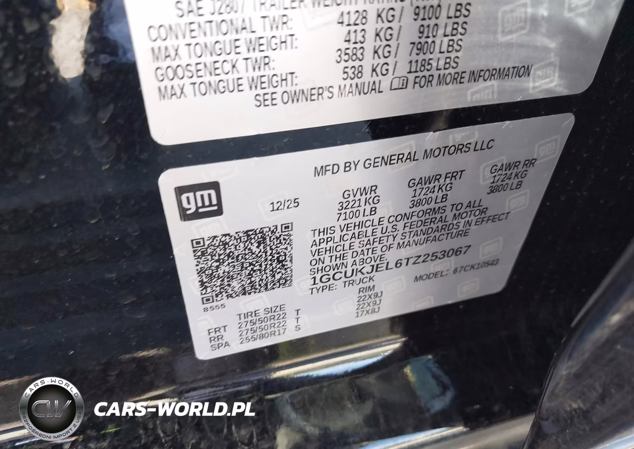 2026 Chevrolet Silverado 1500 4Wd Short Bed High Country VIN:1GCUKJEL6TZ253067 - 9