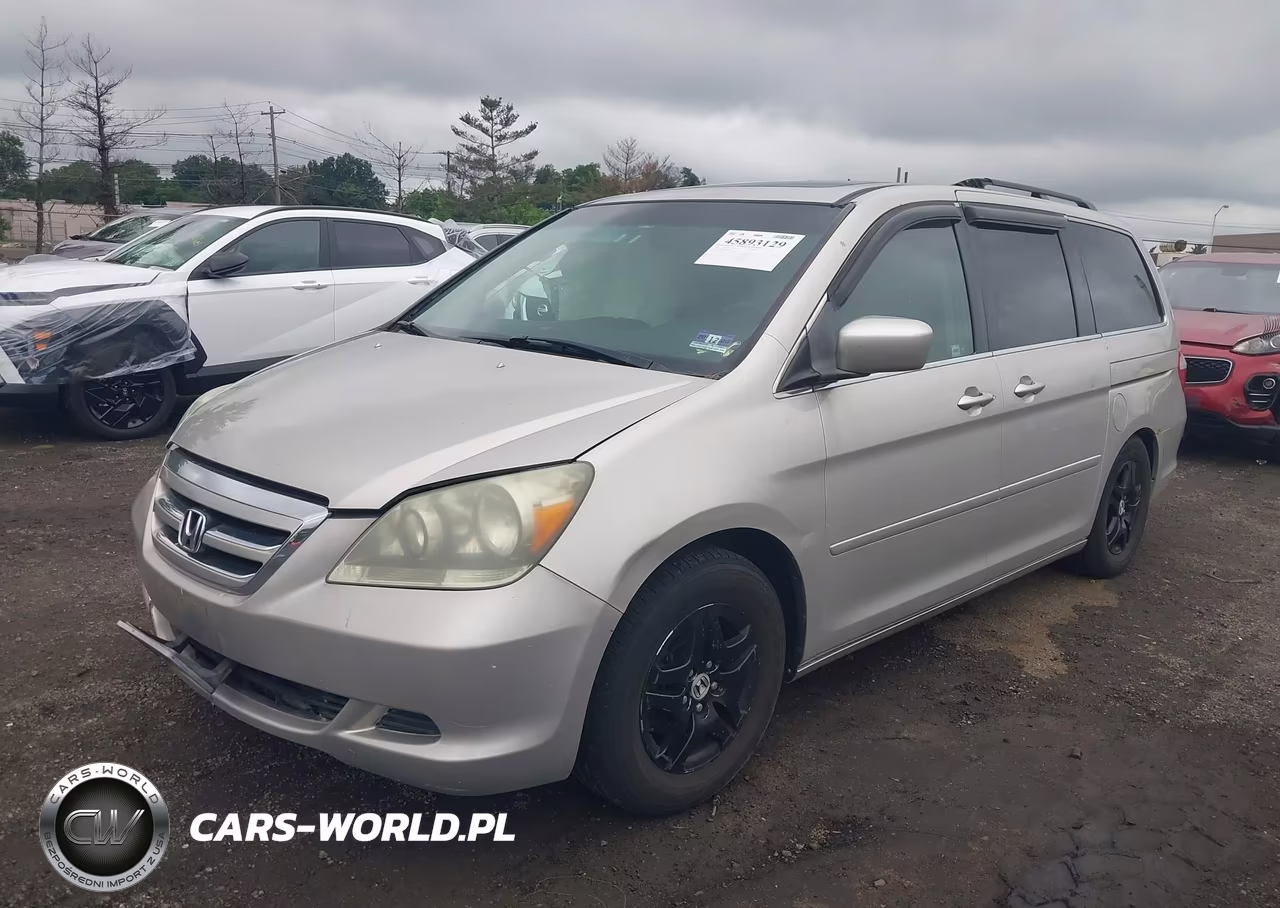 2005 Honda Odyssey Ex-L VIN:5FNRL38705B037561 - 2