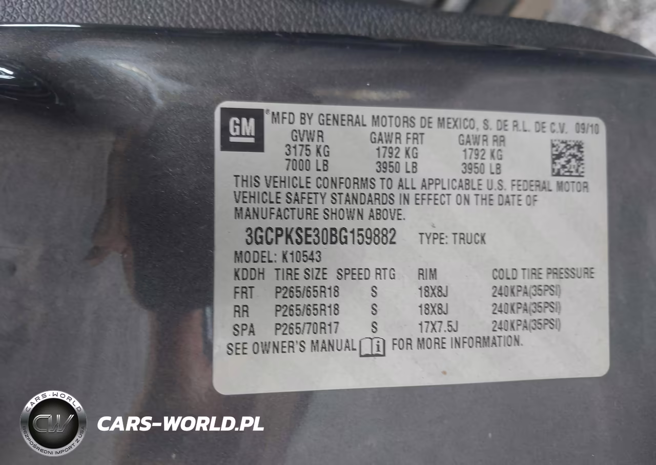 2011 Chevrolet Silverado 1500 Lt VIN:3GCPKSE30BG159882 - 9