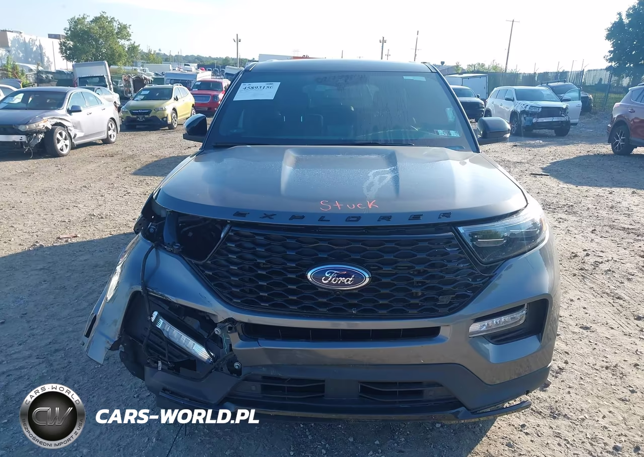 2022 Ford Explorer St VIN:1FM5K8GC7NGA46739 - 12
