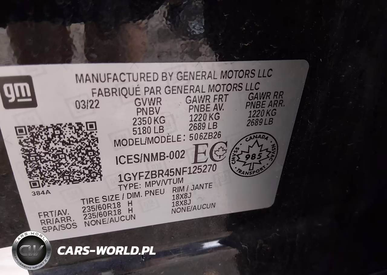 2022 Cadillac Xt4 Luxury VIN:1GYFZBR45NF125270 - 9