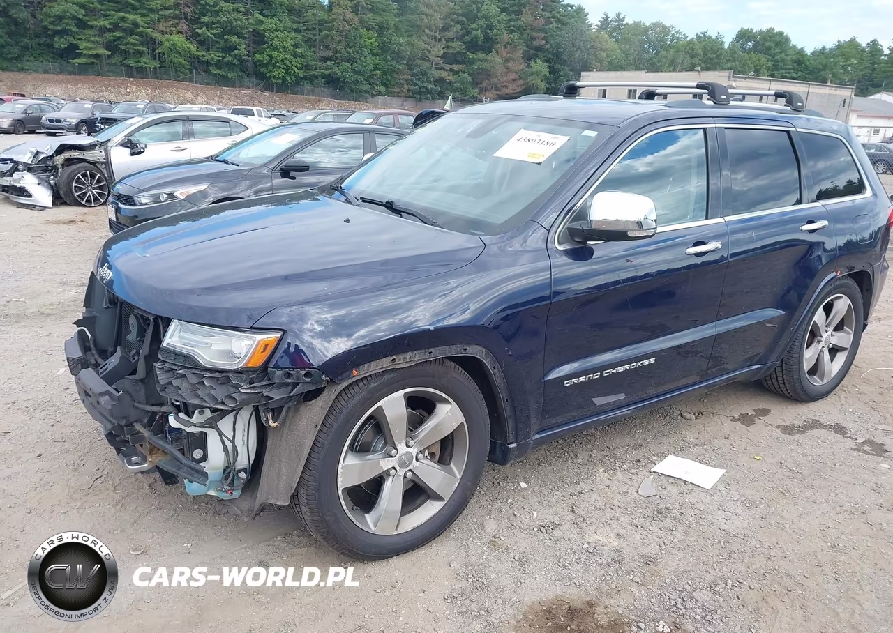2014 Jeep Grand Cherokee Overland VIN:1C4RJFCG2EC580308 - 2