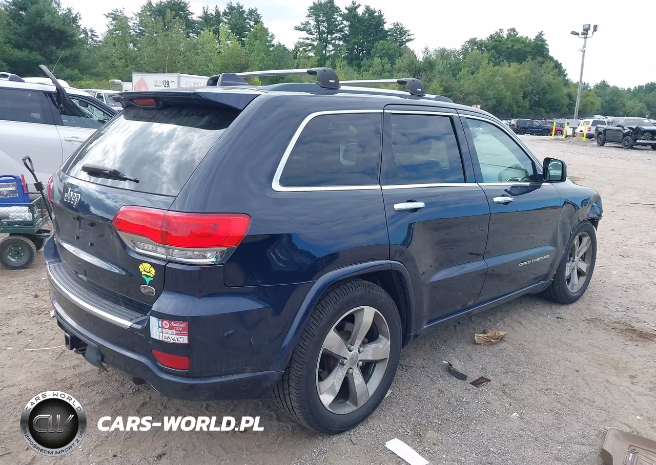 2014 Jeep Grand Cherokee Overland VIN:1C4RJFCG2EC580308 - 4