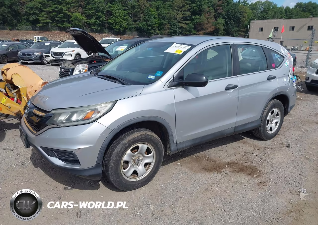 2015 Honda Cr-V Lx VIN:3CZRM3H34FG703949 - 2
