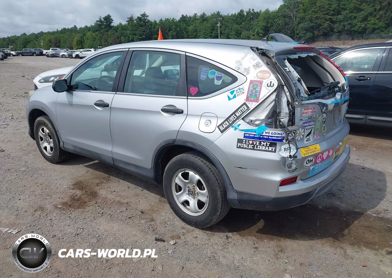 2015 Honda Cr-V Lx VIN:3CZRM3H34FG703949 - 3