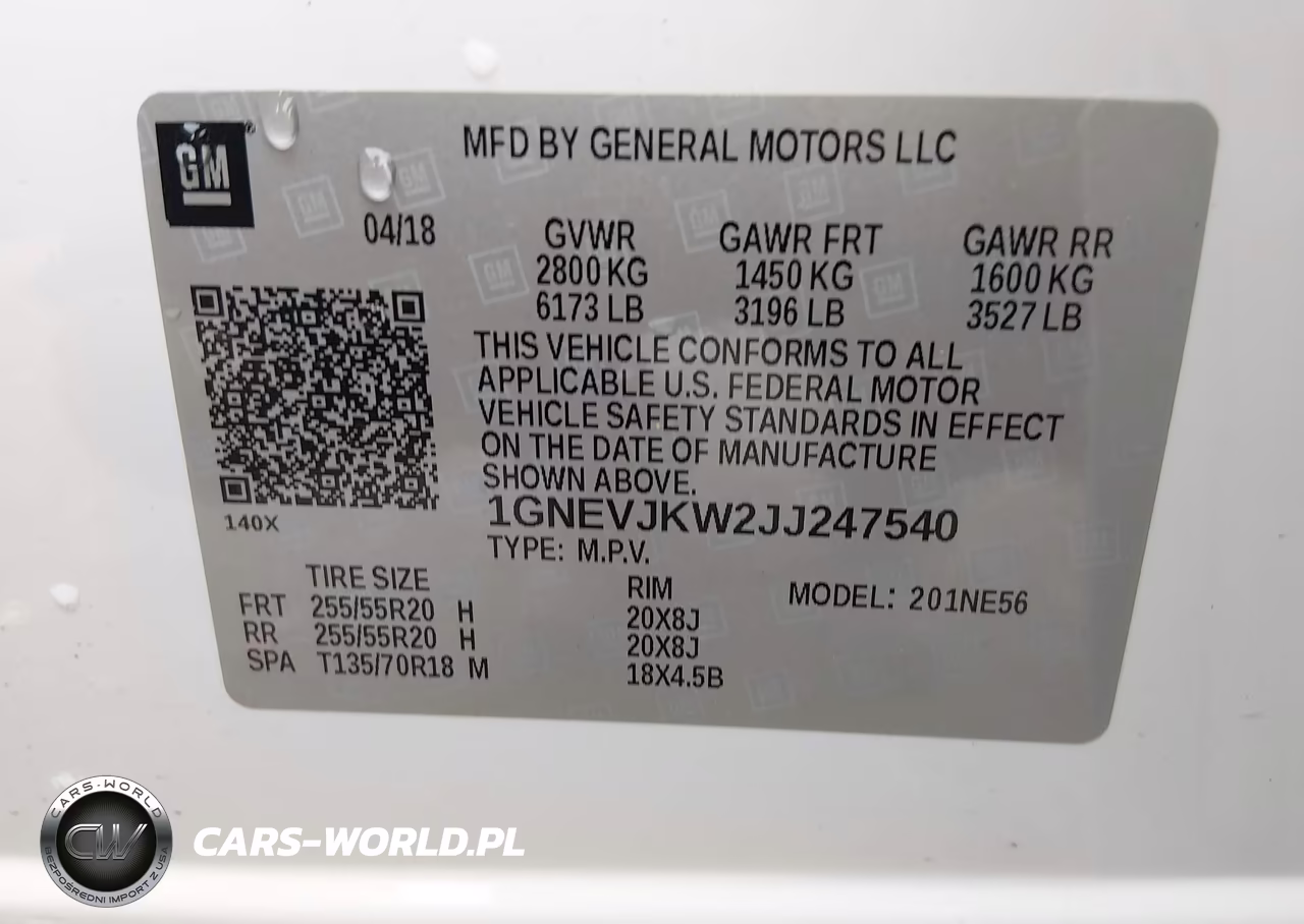 2018 Chevrolet Traverse Premier VIN:1GNEVJKW2JJ247540 - 9