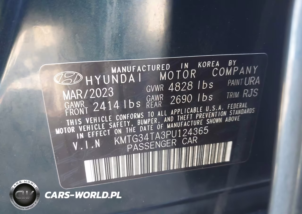 2023 Genesis G70 2.0T Awd VIN:KMTG34TA3PU124365 - 9