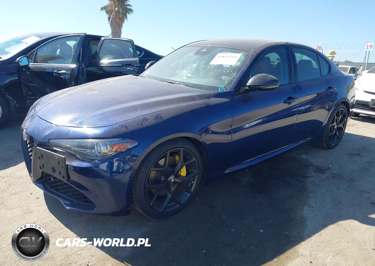2020 Alfa Romeo Giulia Rwd VIN:ZARFAMAN2L7637031 - 2