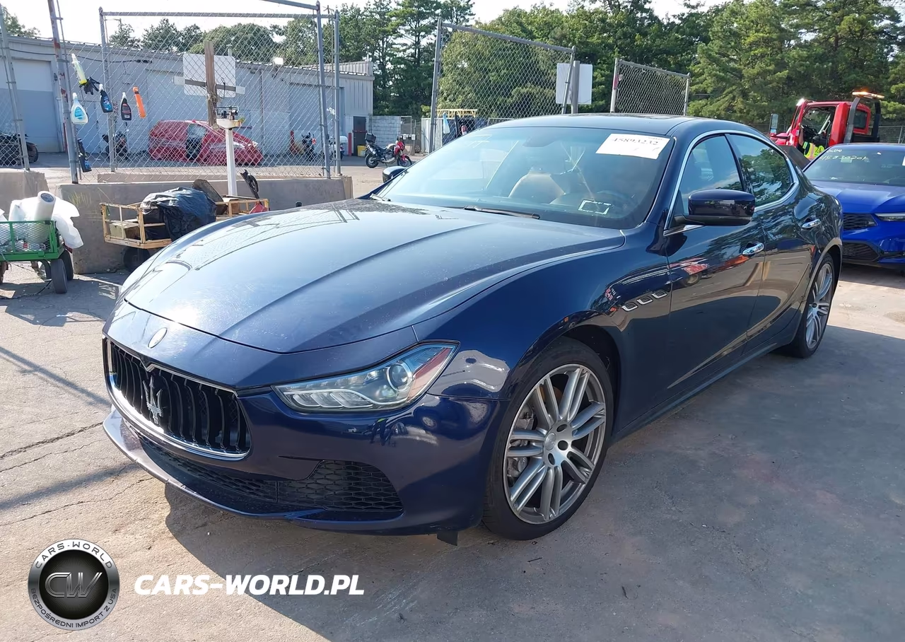 2015 Maserati Ghibli S Q4 VIN:ZAM57RTA2F1137336 - 2