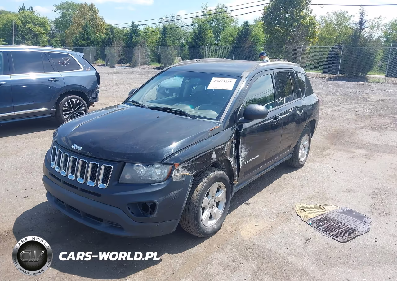 2016 Jeep Compass Sport VIN:1C4NJCBA9GD715727 - 2
