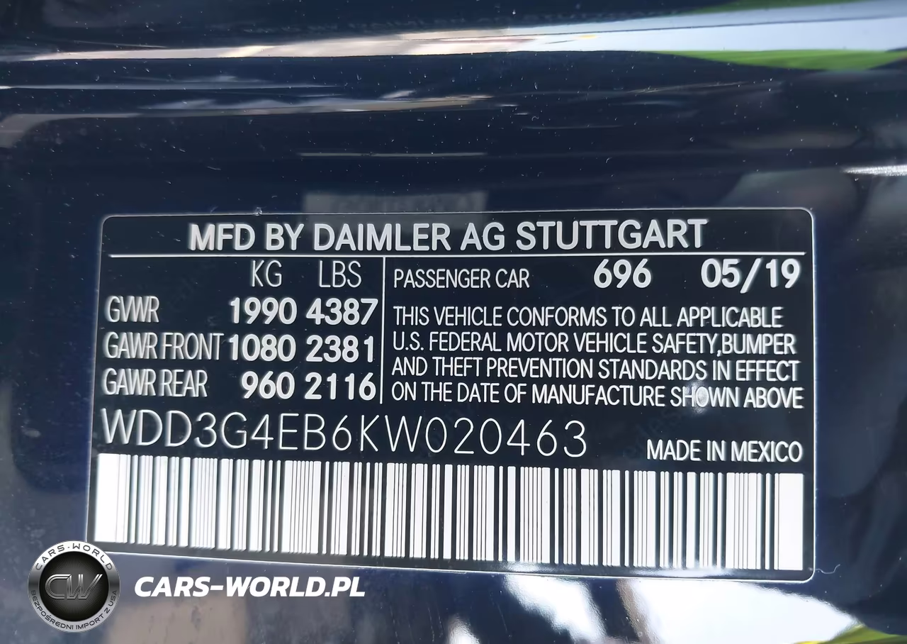 2019 Mercedes-Benz A 220 VIN:WDD3G4EB6KW020463 - 9