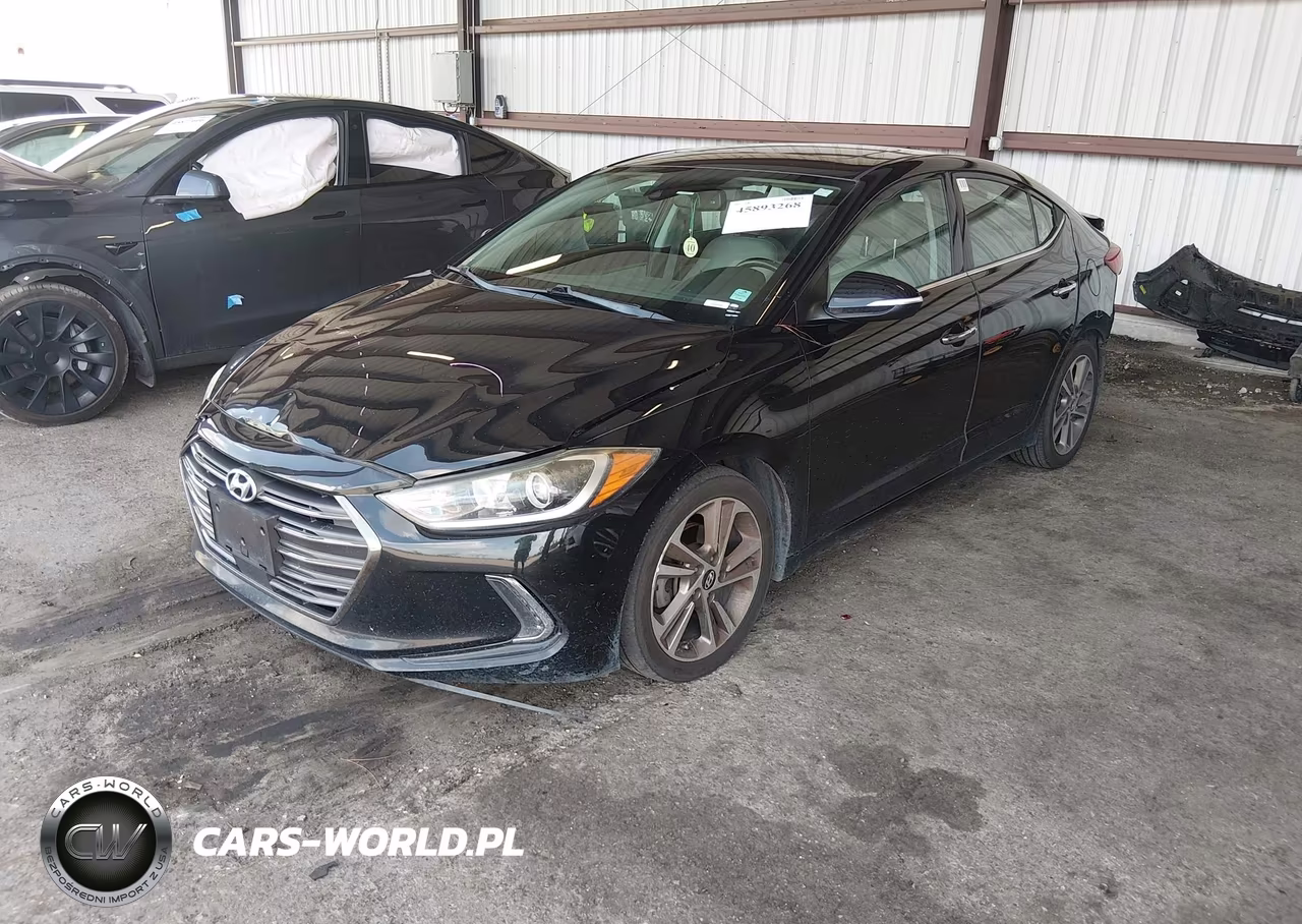 2017 Hyundai Elantra Limited VIN:5NPD84LF0HH071117 - 2