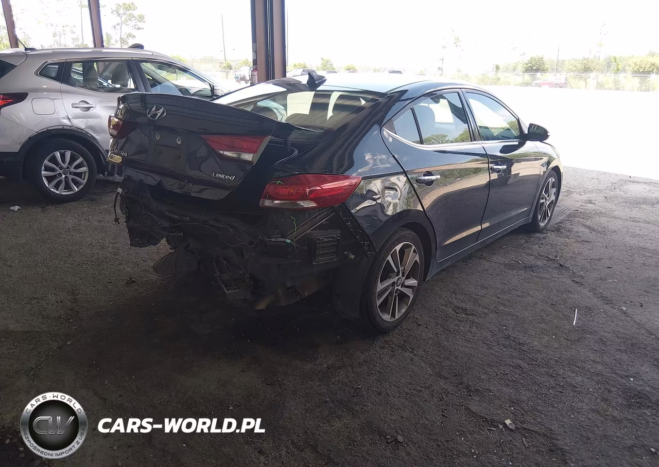 2017 Hyundai Elantra Limited VIN:5NPD84LF0HH071117 - 4