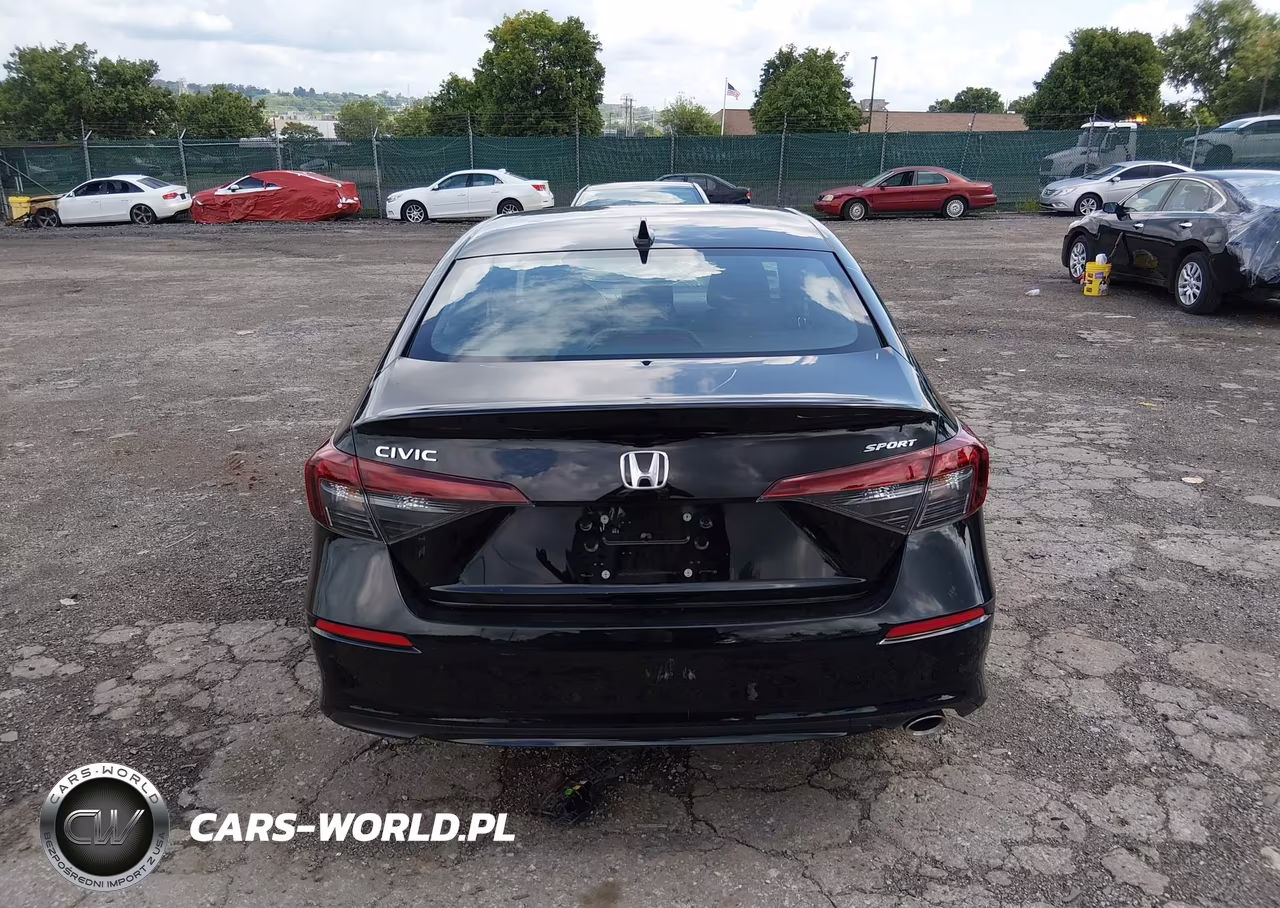 2025 Honda Civic Sport VIN:2HGFE2F55SH594837 - 16
