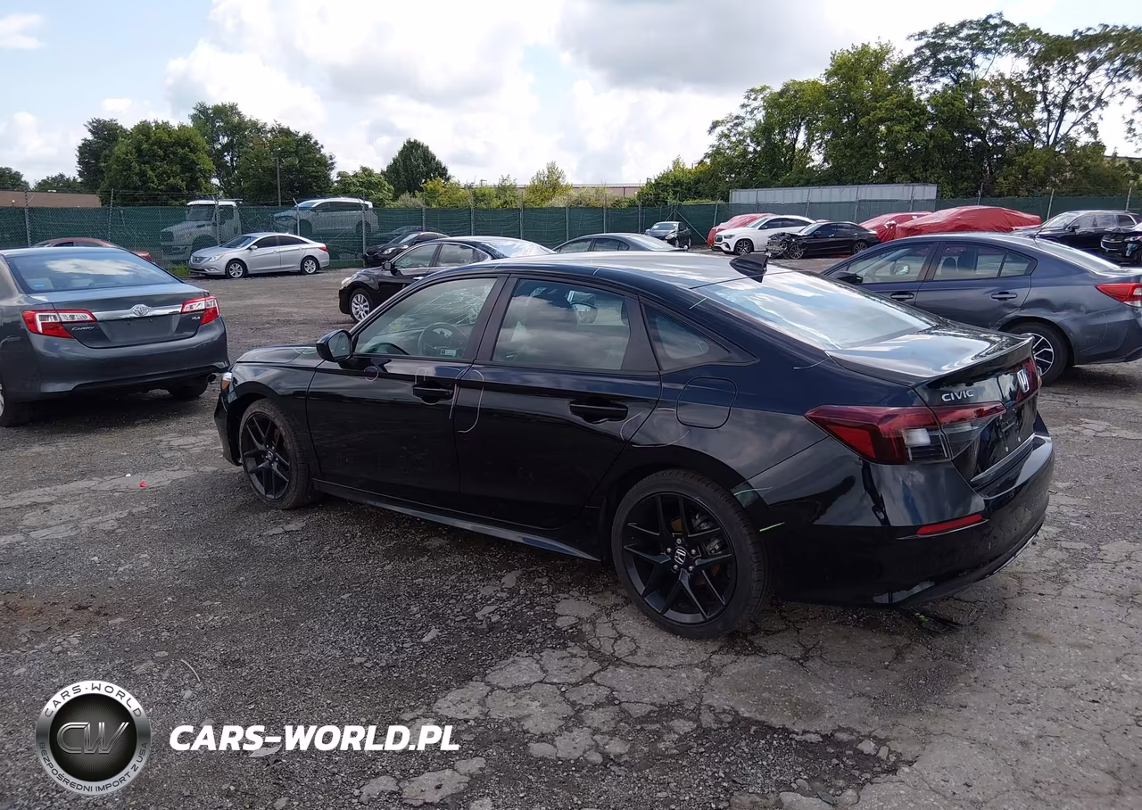2025 Honda Civic Sport VIN:2HGFE2F55SH594837 - 3