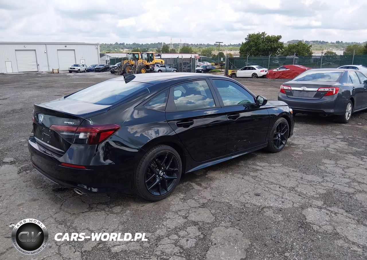 2025 Honda Civic Sport VIN:2HGFE2F55SH594837 - 4