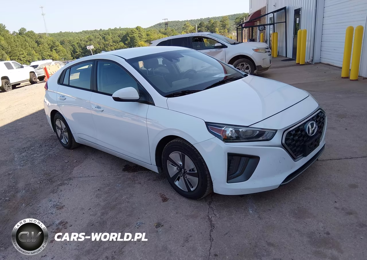 2021 Hyundai Ioniq Hybrid Blue VIN:KMHC65LC5MU247863 - 1