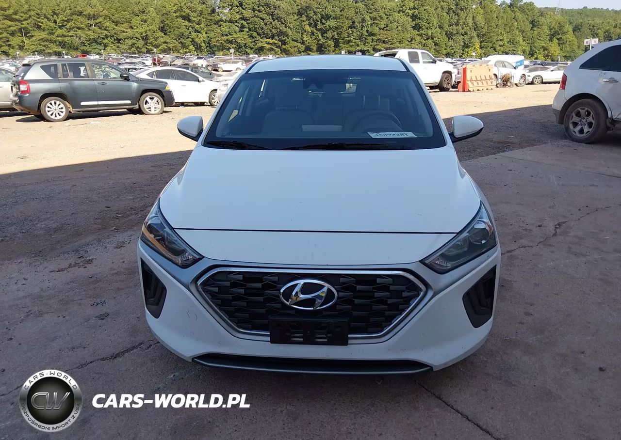 2021 Hyundai Ioniq Hybrid Blue VIN:KMHC65LC5MU247863 - 12