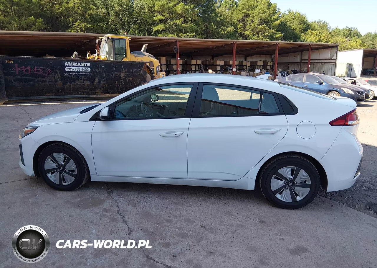 2021 Hyundai Ioniq Hybrid Blue VIN:KMHC65LC5MU247863 - 14