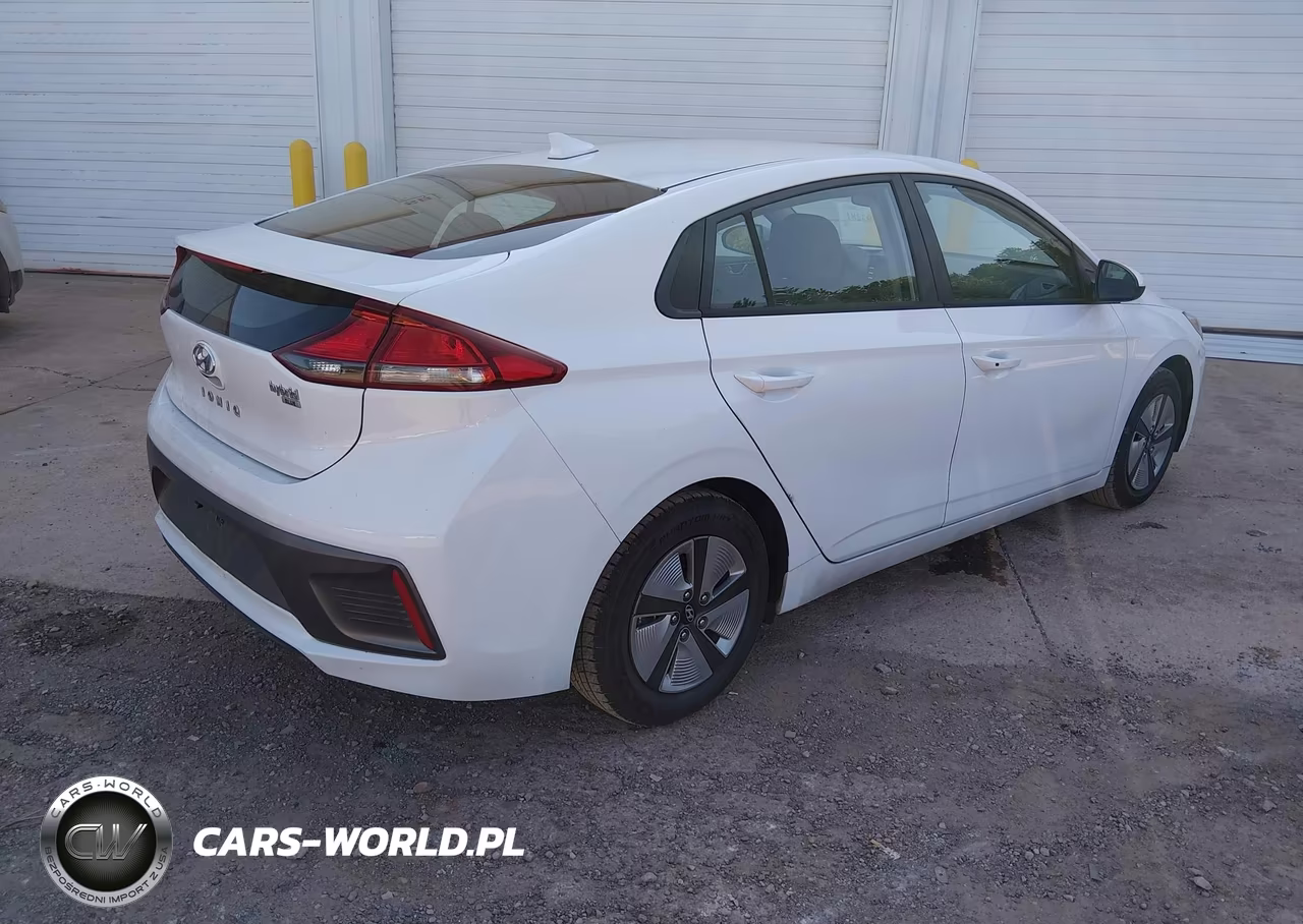 2021 Hyundai Ioniq Hybrid Blue VIN:KMHC65LC5MU247863 - 4