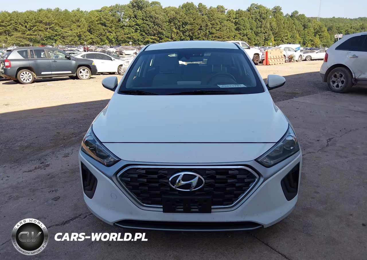 2021 Hyundai Ioniq Hybrid Blue VIN:KMHC65LC5MU247863 - 6