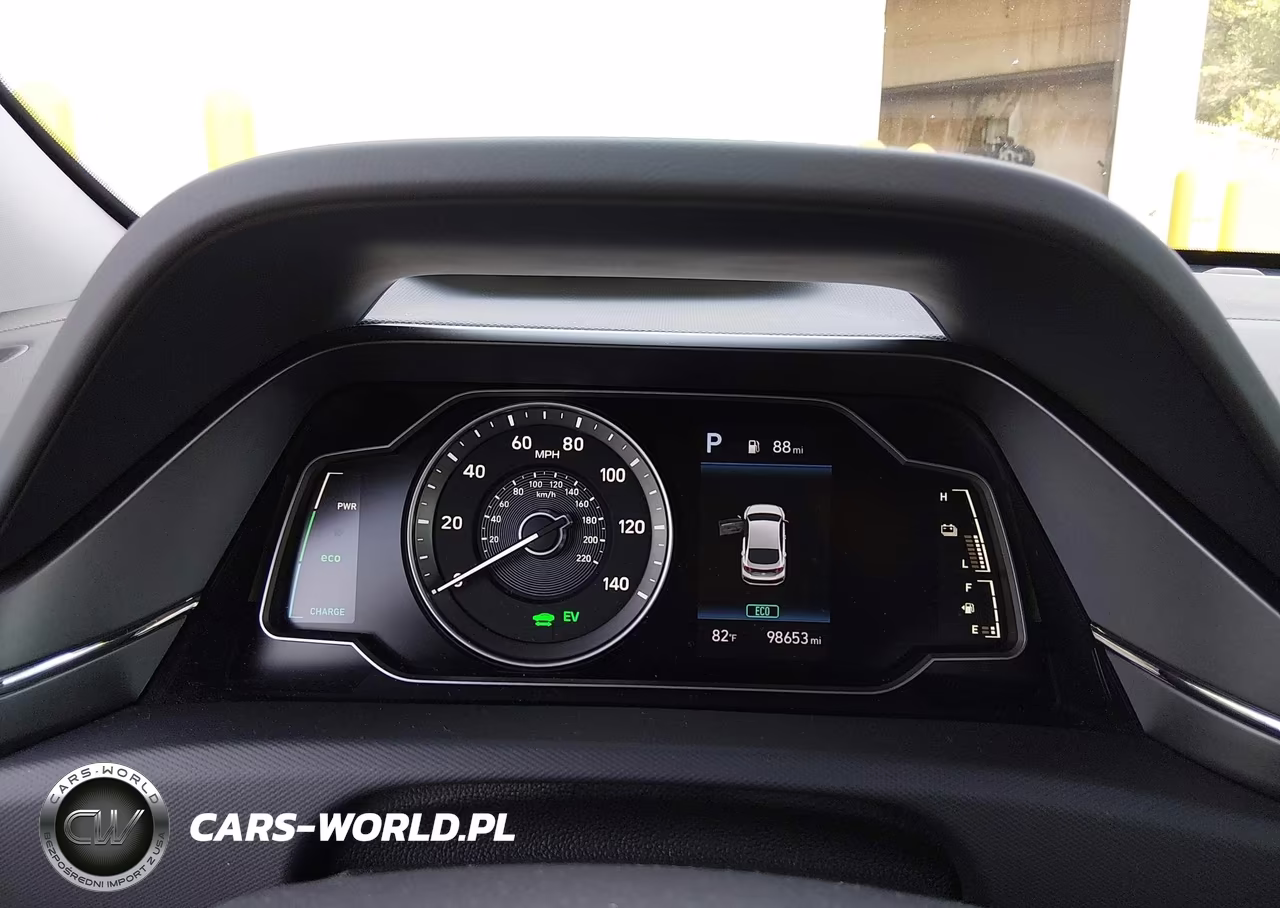 2021 Hyundai Ioniq Hybrid Blue VIN:KMHC65LC5MU247863 - 7