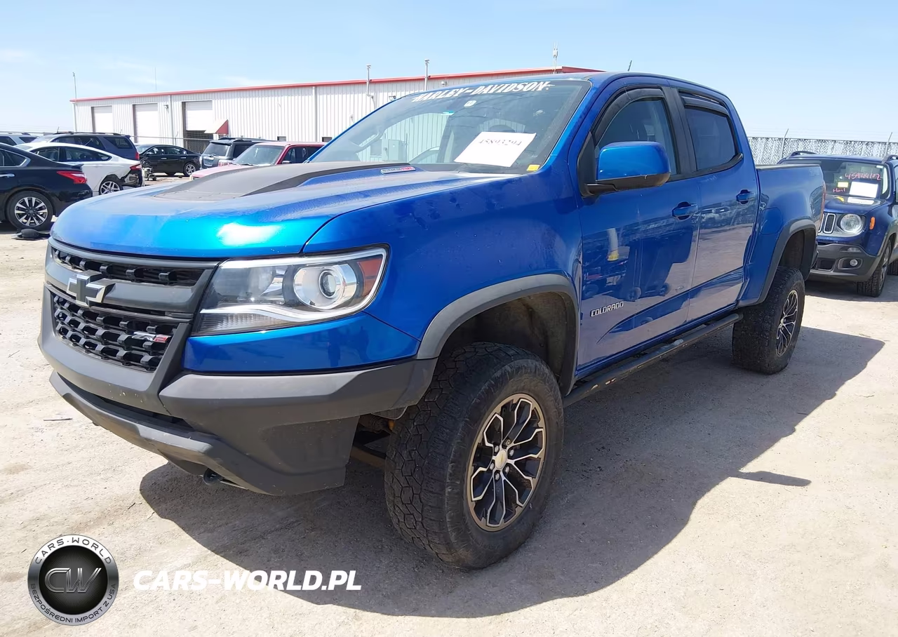 2018 Chevrolet Colorado Zr2 VIN:1GCPTEE17J1252571 - 2