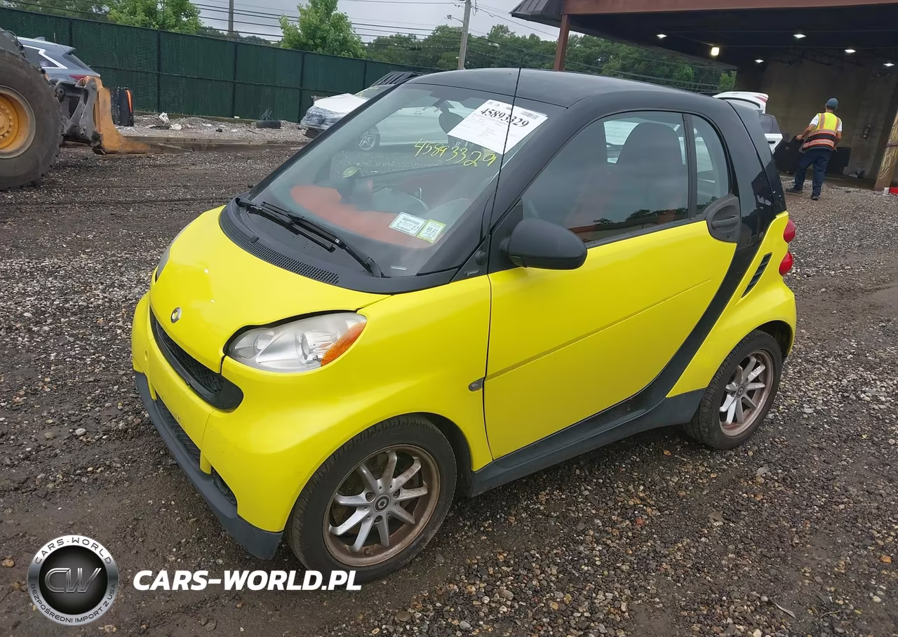 2008 Smart Fortwo Passion-Pure VIN:WMEEJ31X78K104969 - 2
