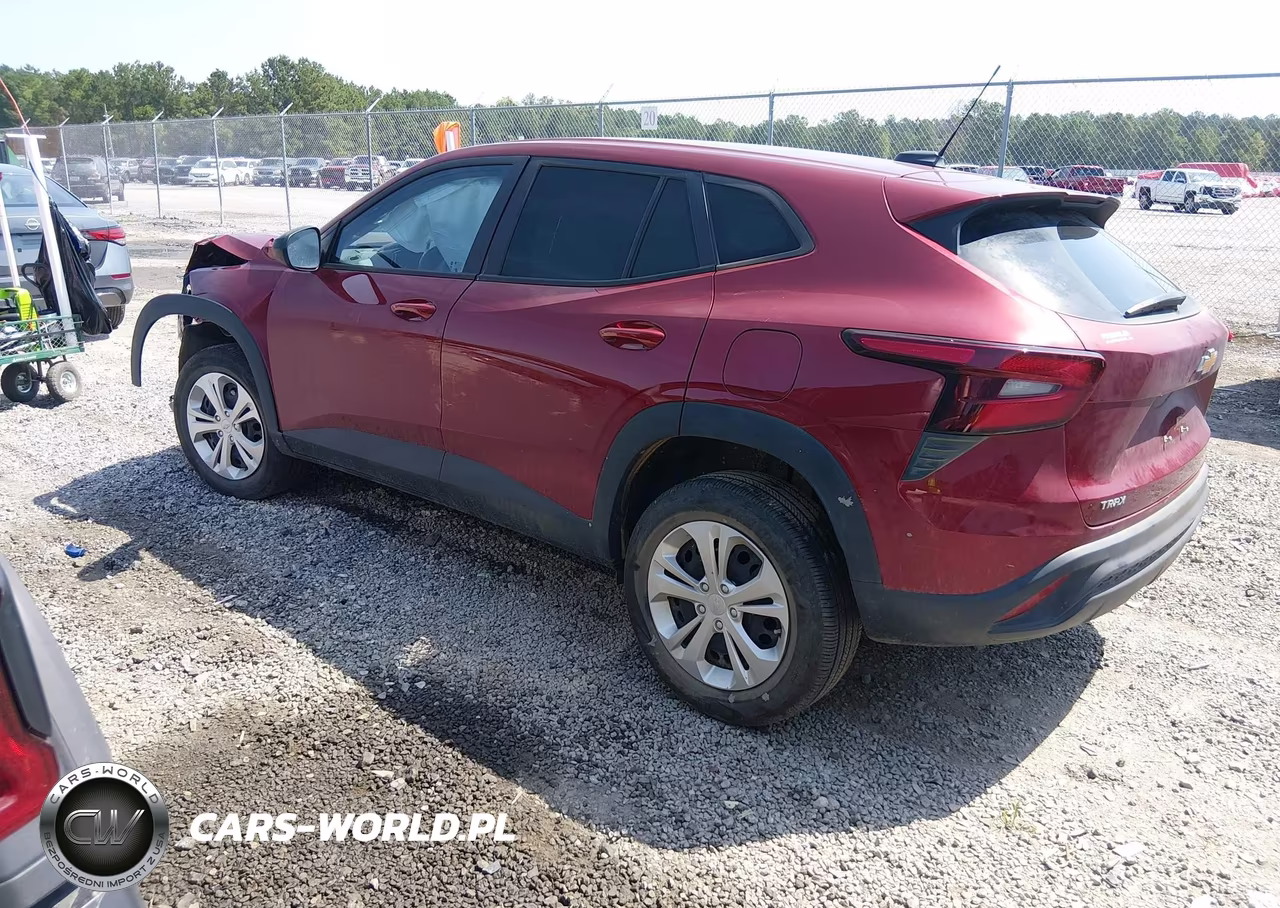 2025 Chevrolet Trax Fwd Ls VIN:KL77LFEP1SC144296 - 3