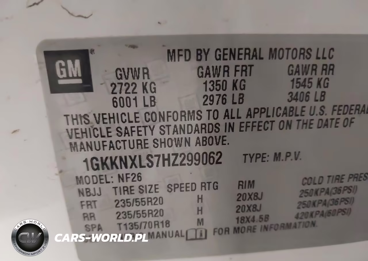 2017 GMC Acadia Denali VIN:1GKKNXLS7HZ299062 - 9