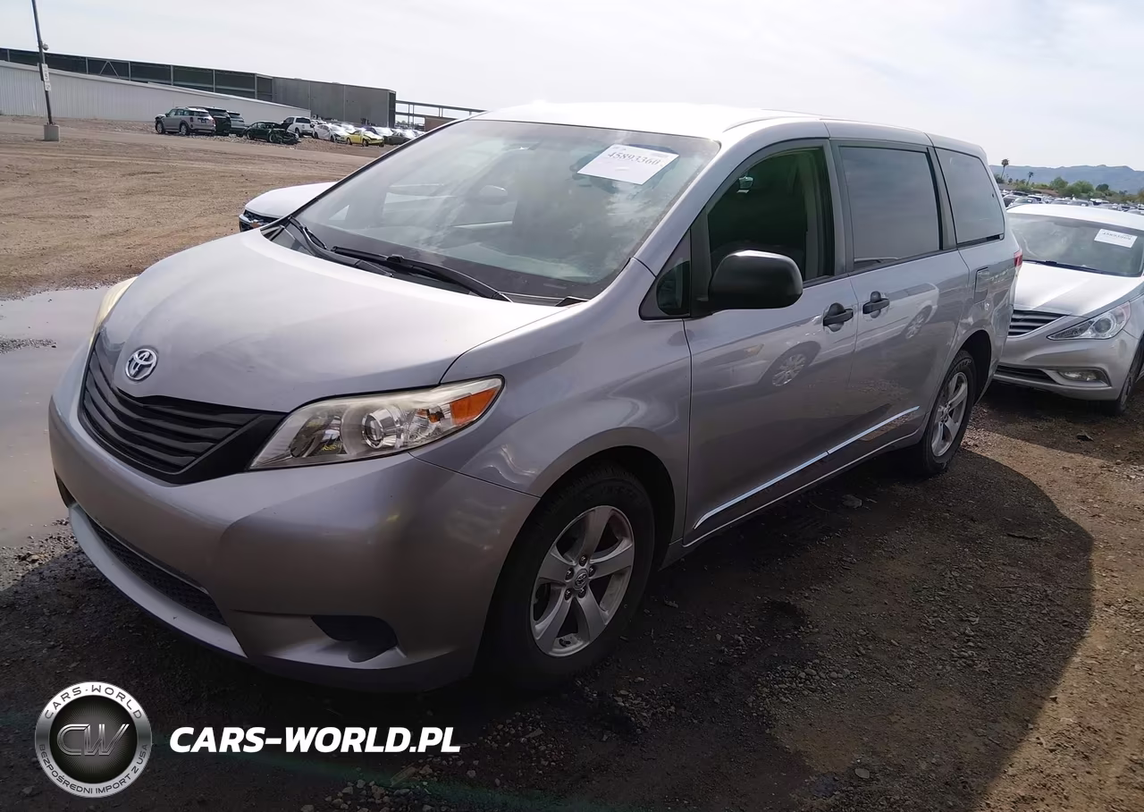 2012 Toyota Sienna Base V6 7 Passenger VIN:5TDZK3DCXCS227172 - 2