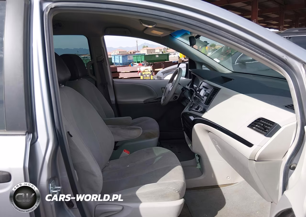 2012 Toyota Sienna Base V6 7 Passenger VIN:5TDZK3DCXCS227172 - 5
