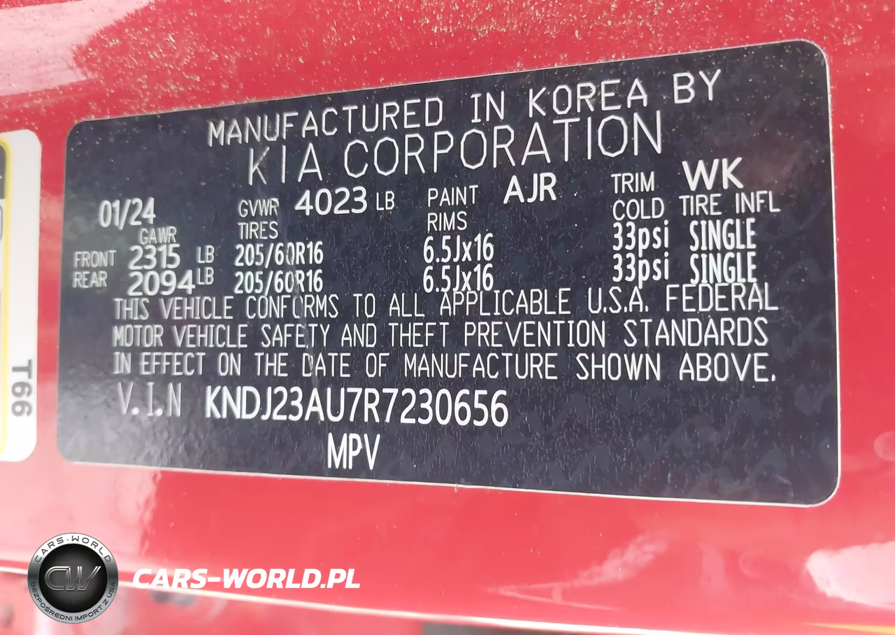 2024 Kia Soul S VIN:KNDJ23AU7R7230656 - 9