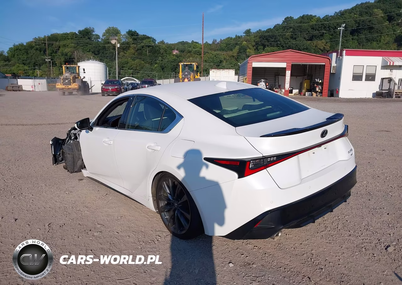 2022 Lexus Is 350 F Sport VIN:JTHGZ1E26N5023523 - 3