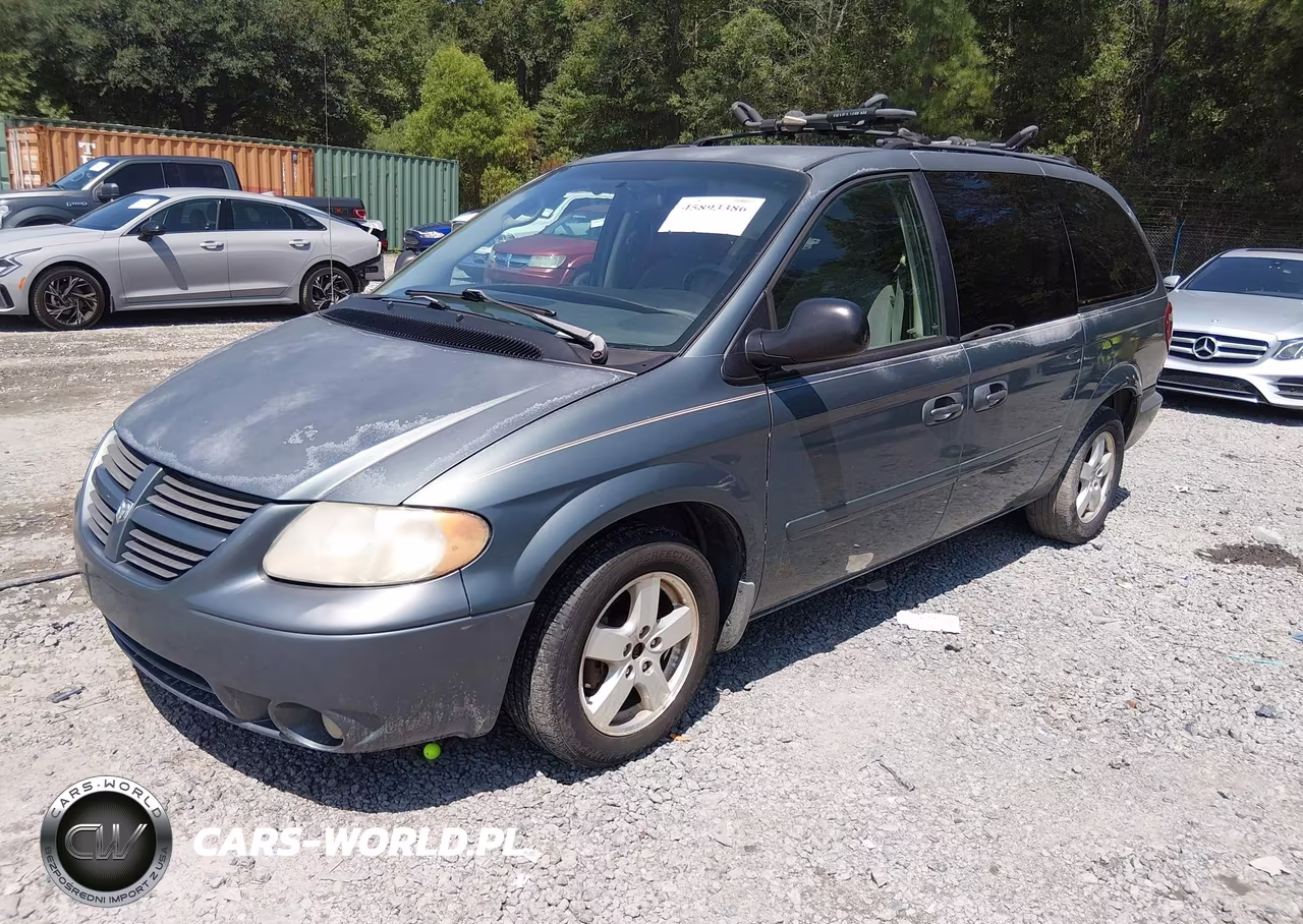 2007 Dodge Grand Caravan Sxt VIN:2D4GP44L97R118976 - 2