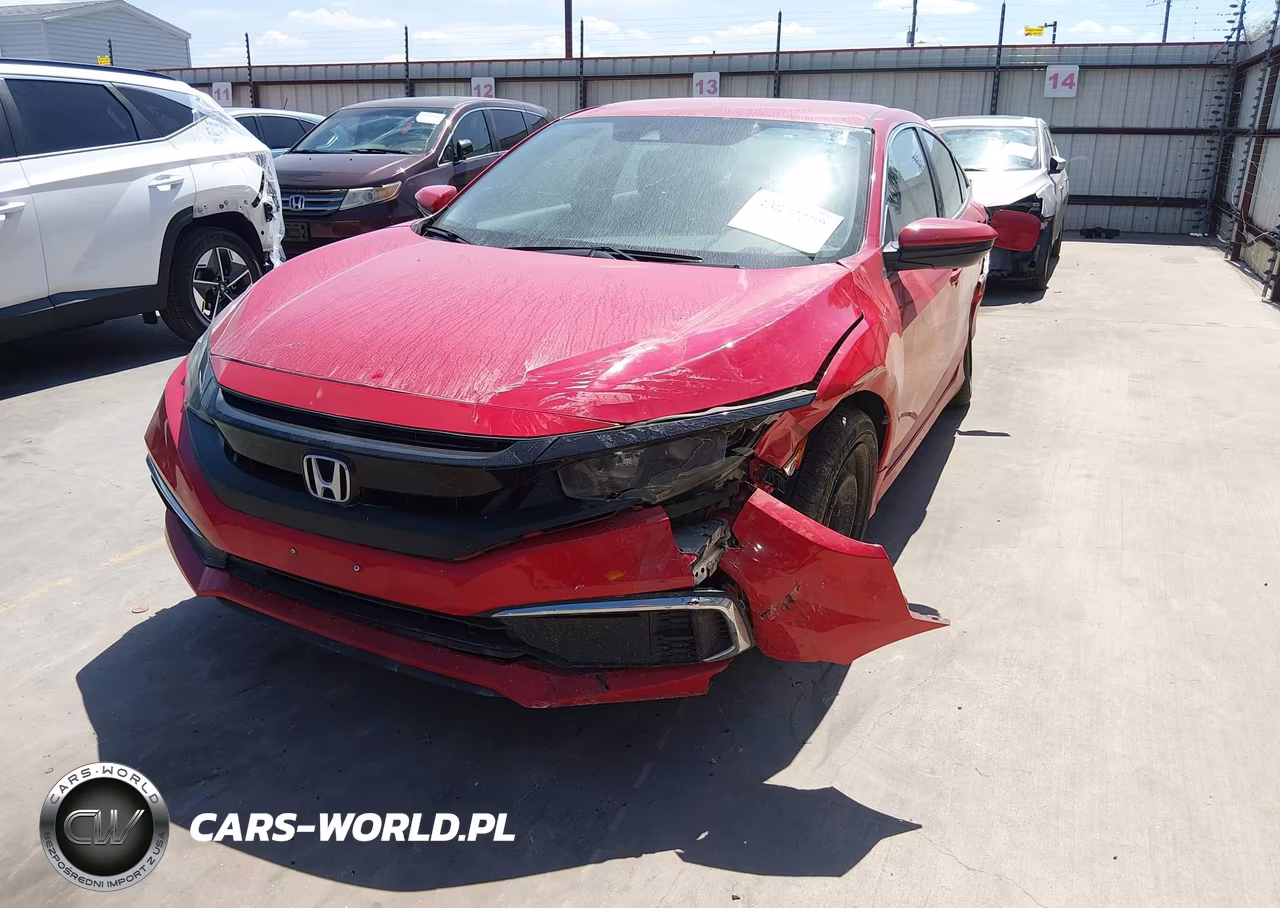 2019 Honda Civic Lx VIN:2HGFC2F69KH527138 - 2