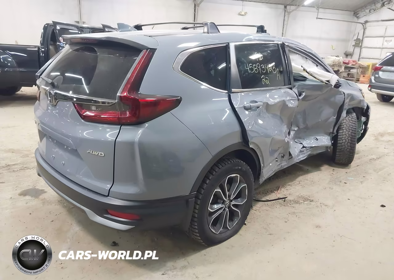 2022 Honda Cr-V Ex VIN:2HKRW2H51NH656154 - 4