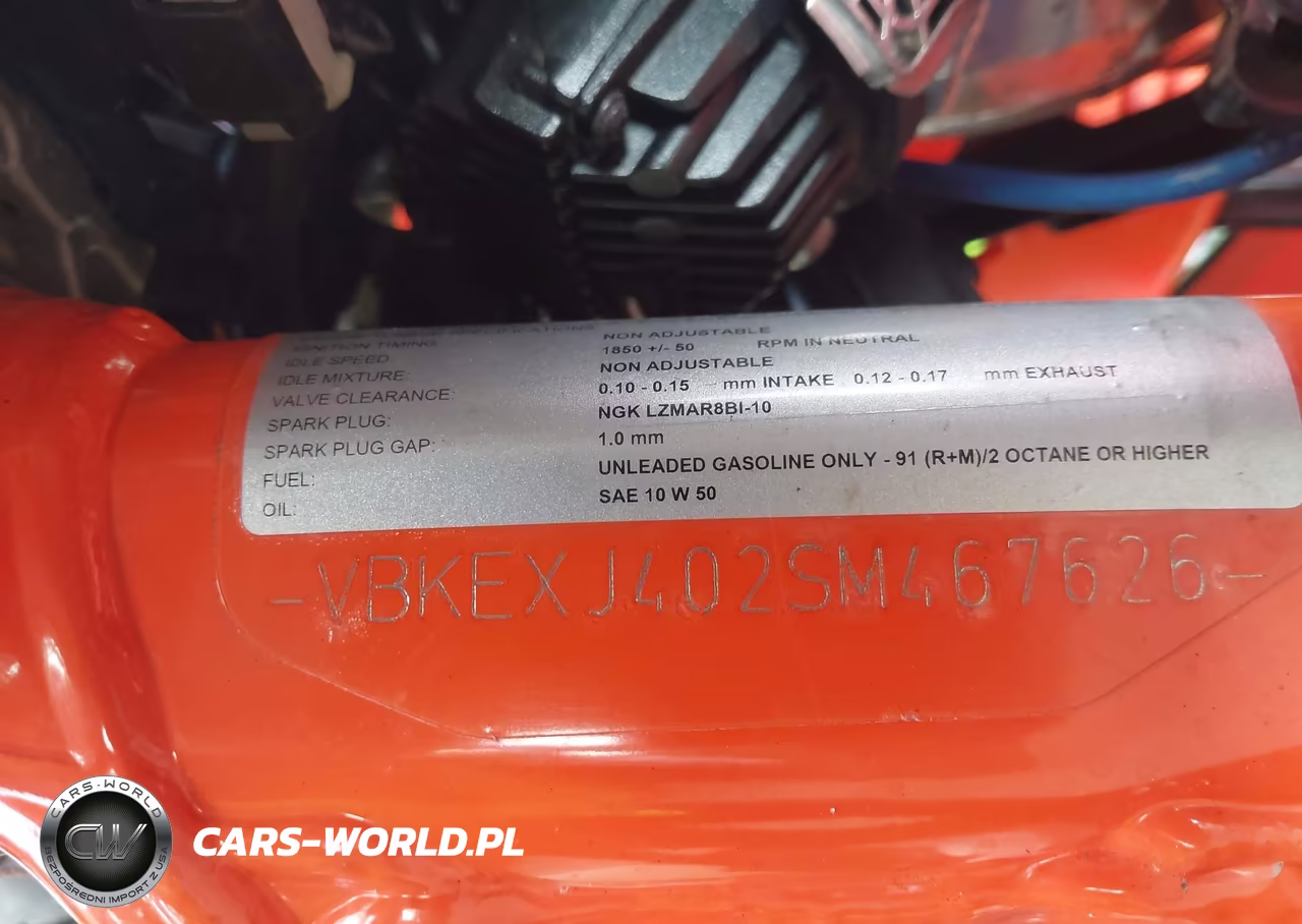 2025 Ktm 500 Exc-F-Xw-F-Exc-F Six Days VIN:VBKEXJ402SM467626 - 10
